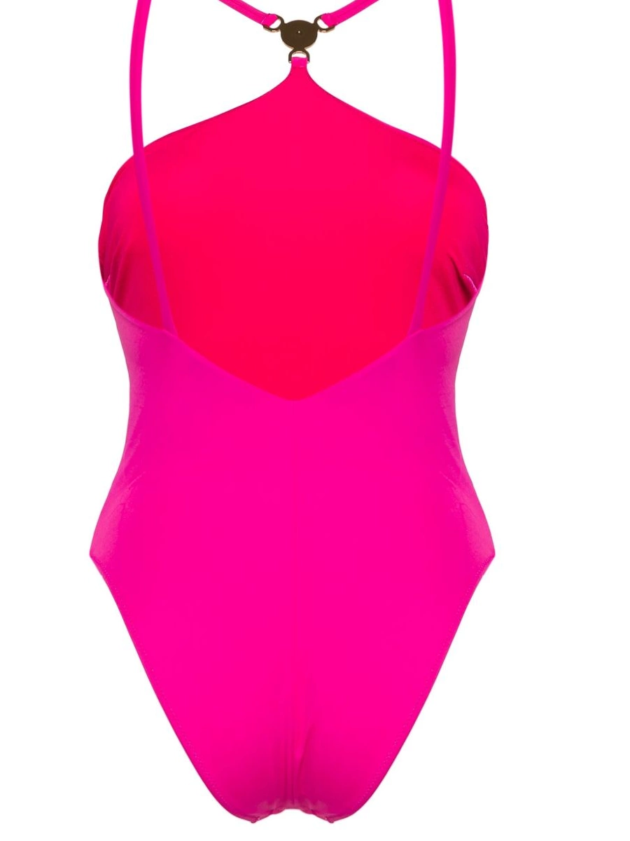Cheap Versace swimsuit halterneck Medusa-plaque Women 0702
